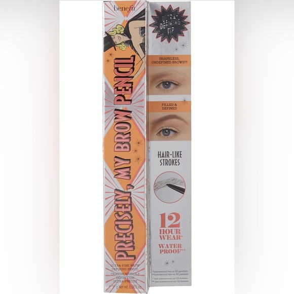 NEW Benefit Precisely My Brow Pencil Ultra Fin, No. 2.75 Warm Amber - Picture 1 of 7